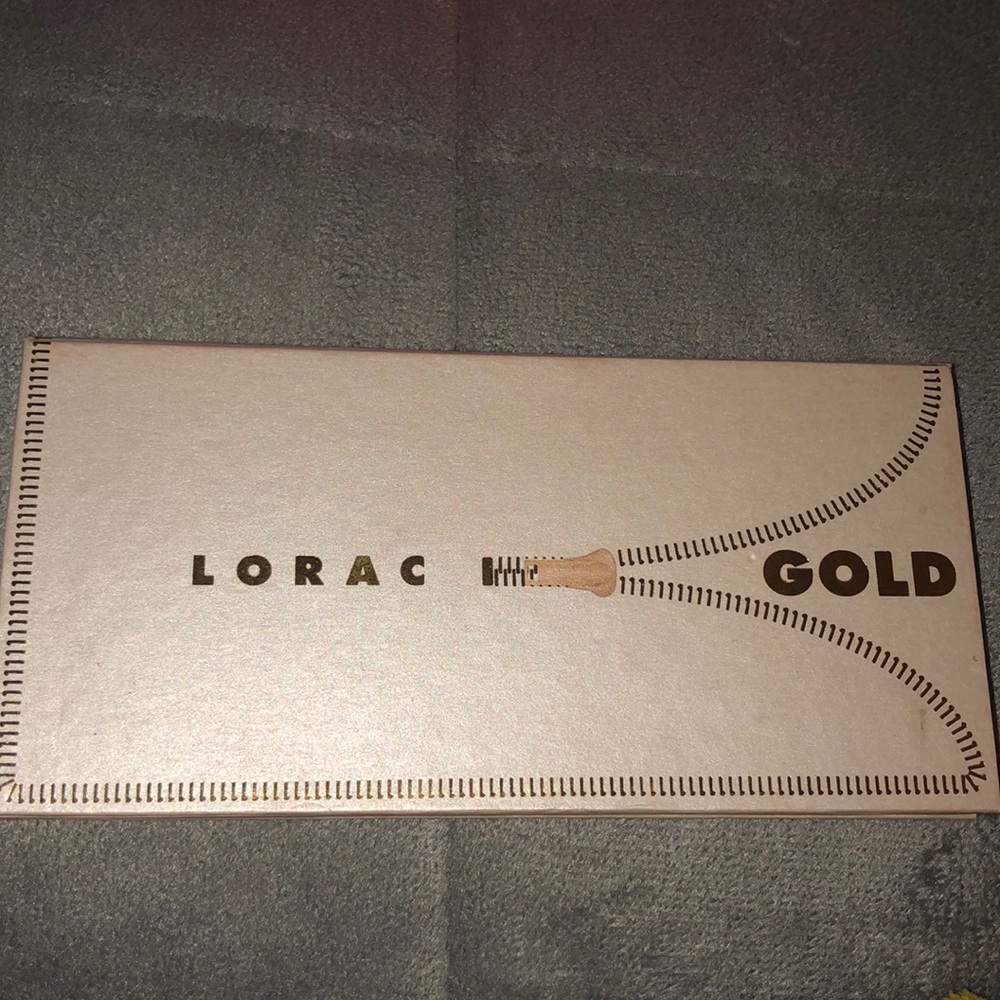 Lorac Unzipped Gold palette